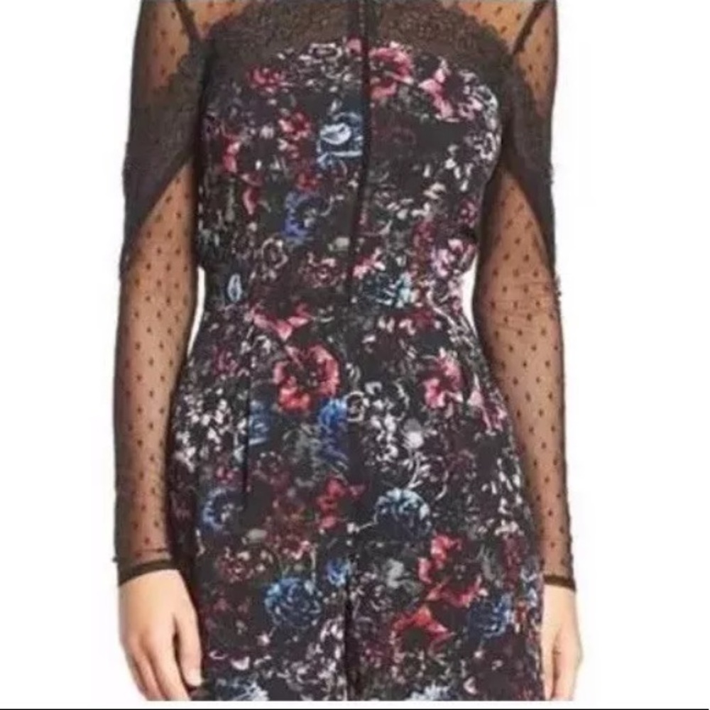 NWT Adelyn Rae Long Sleeve Romper XS Nordstrom